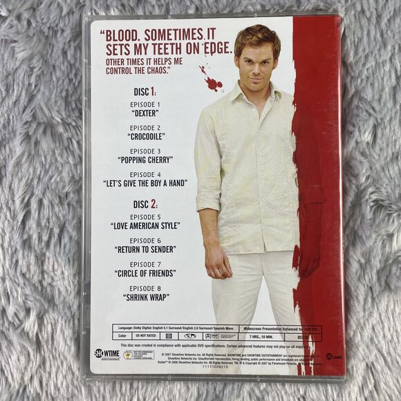Dexter The First Season (DVD, 2006) Complete Season 4-Disc Set Michael C. Hall - Picture 5 of 16
